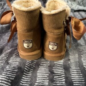 Kids' Brown BearPaw Booties